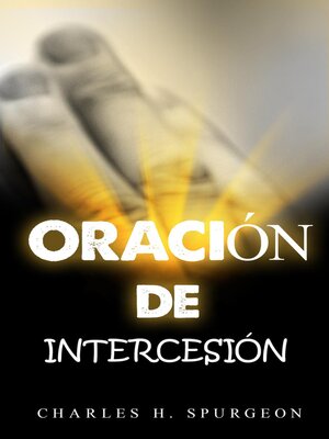 cover image of oración de intercesión